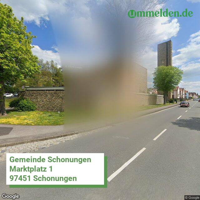 096780174174 streetview amt Schonungen