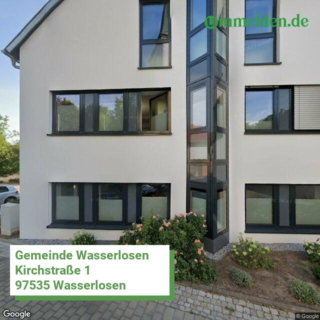 096780192192 streetview amt Wasserlosen