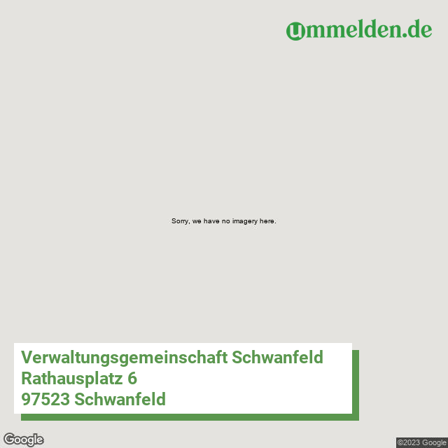 096785643 streetview amt Verwaltungsgemeinschaft Schwanfeld