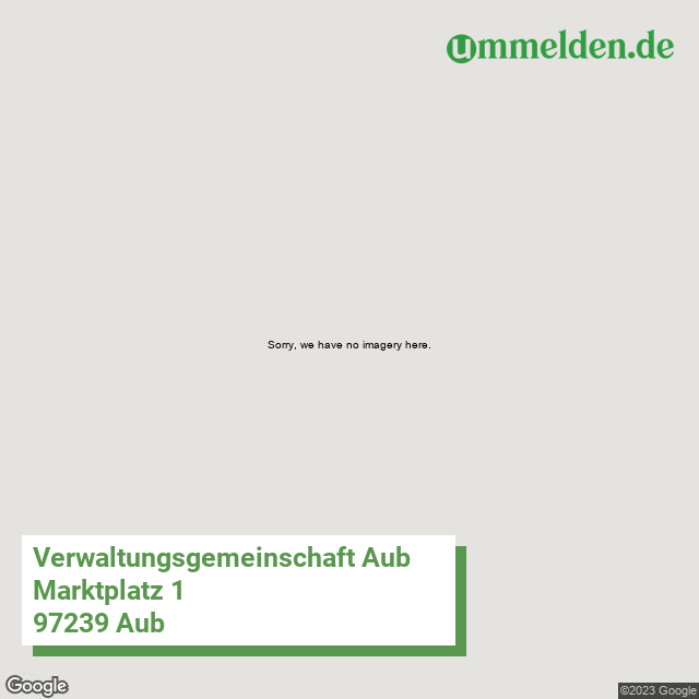 096795644 streetview amt Verwaltungsgemeinschaft Aub