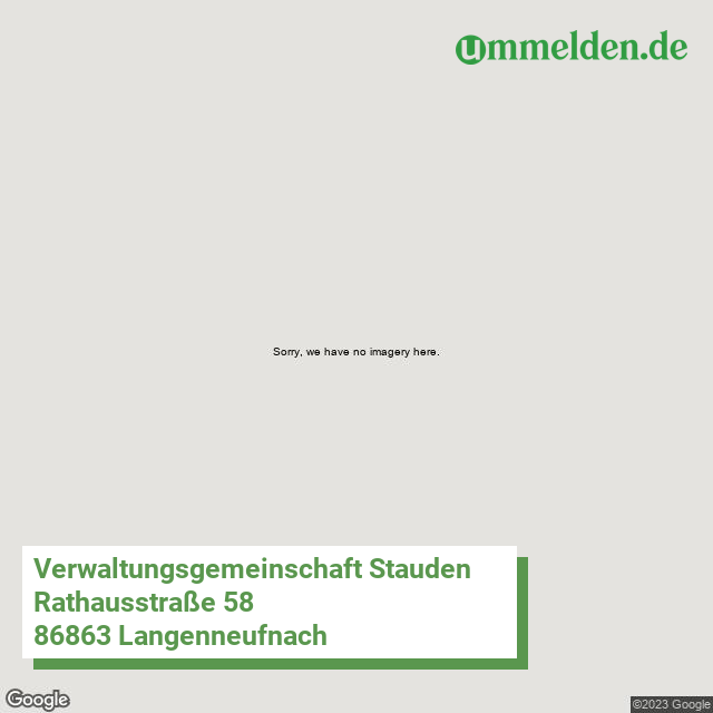 097725709 streetview amt Verwaltungsgemeinschaft Stauden