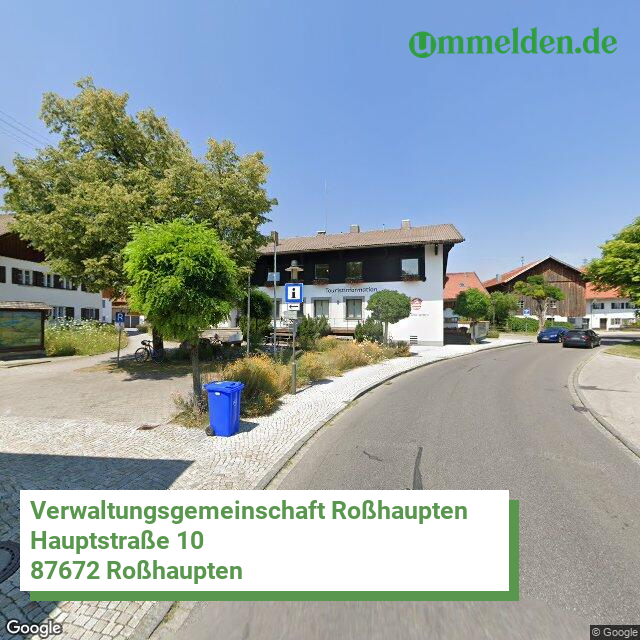 097775770 streetview amt Verwaltungsgemeinschaft Rosshaupten