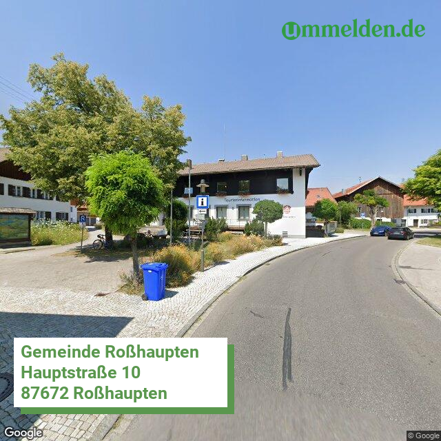 097775770166 streetview amt Rosshaupten