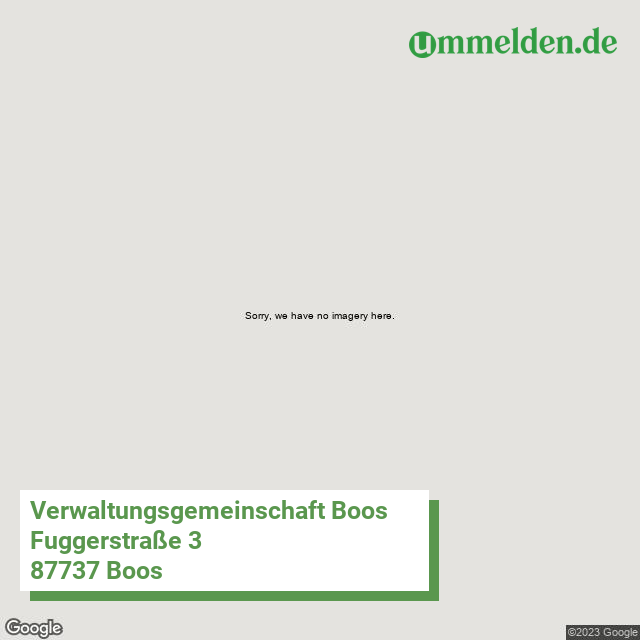 097785761 streetview amt Verwaltungsgemeinschaft Boos