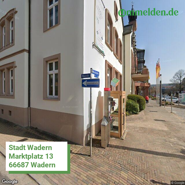 100420116116 streetview amt Wadern Stadt