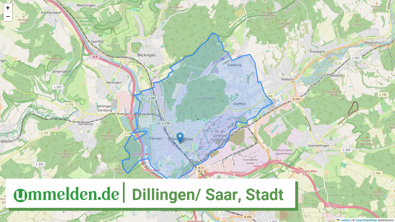 100440111111 Dillingen Saar Stadt