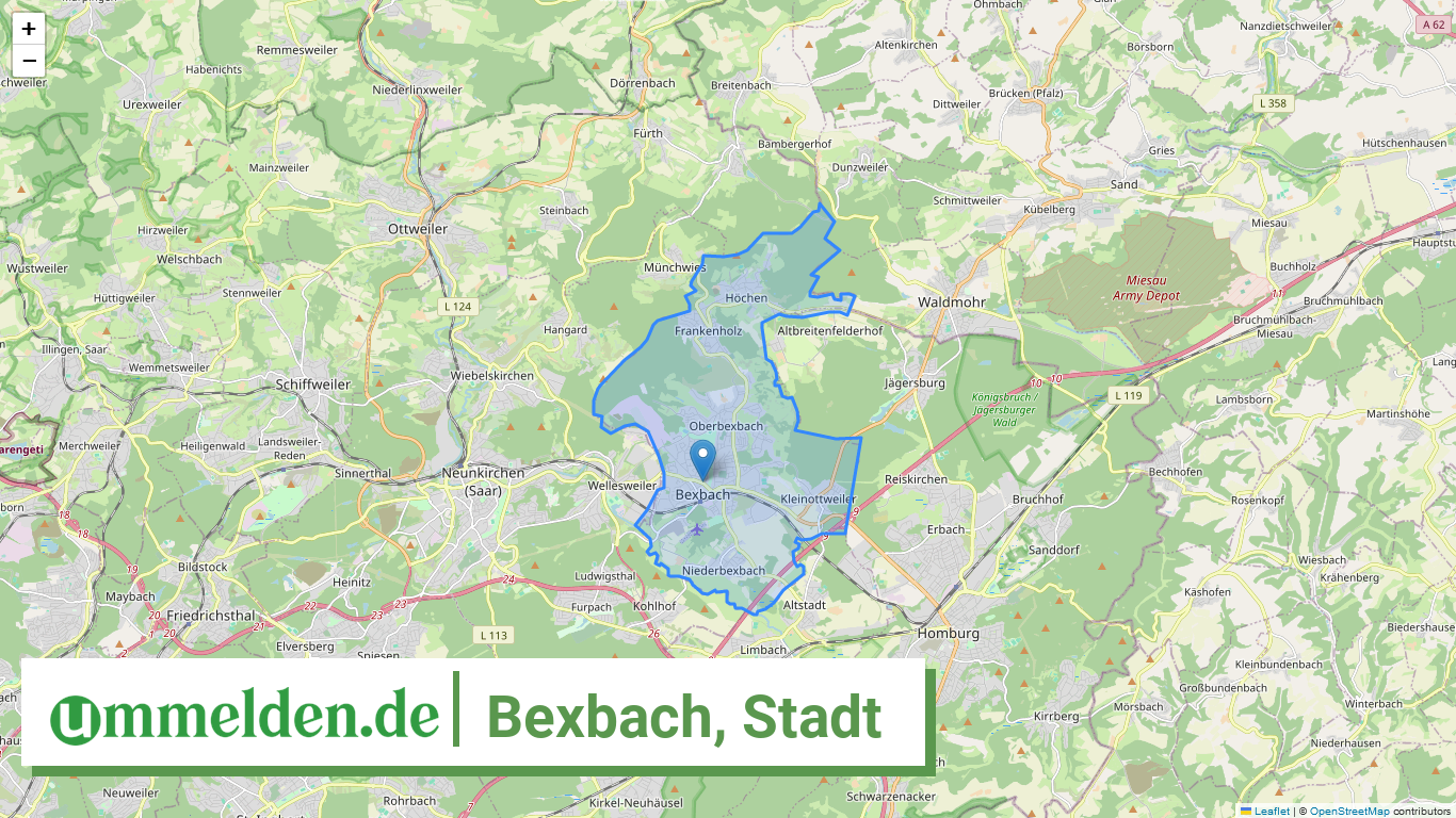 100450111111 Bexbach Stadt