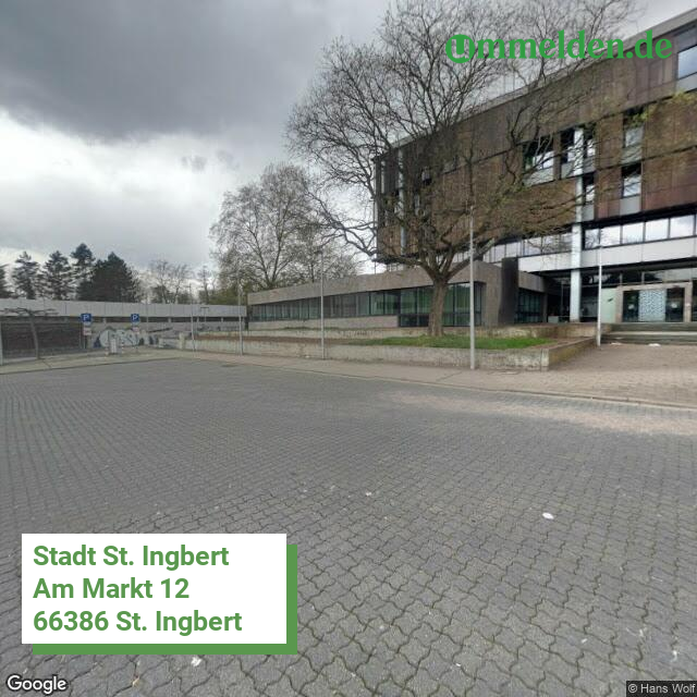 100450117117 streetview amt St. Ingbert Stadt