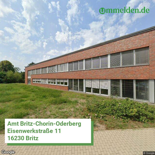 120605011 streetview amt Amt Britz Chorin Oderberg