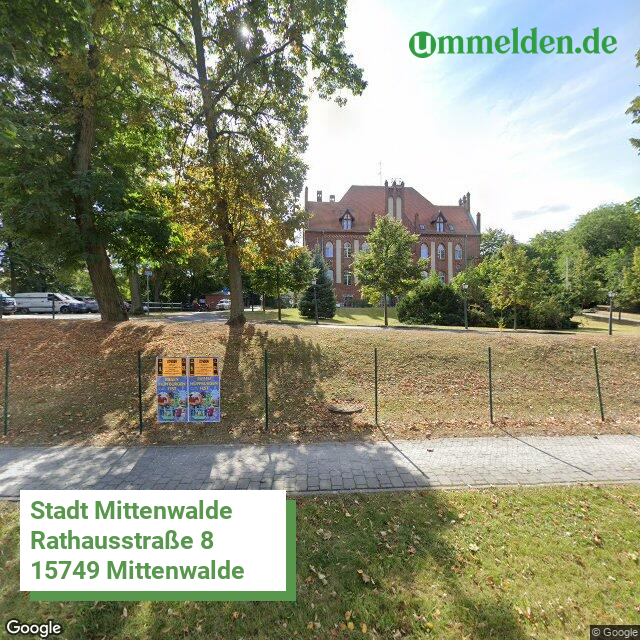 120610332332 streetview amt Mittenwalde Stadt