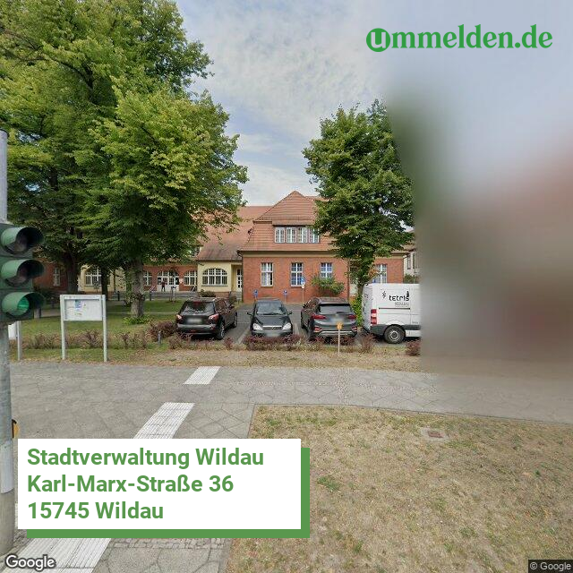 120610540540 streetview amt Wildau Stadt