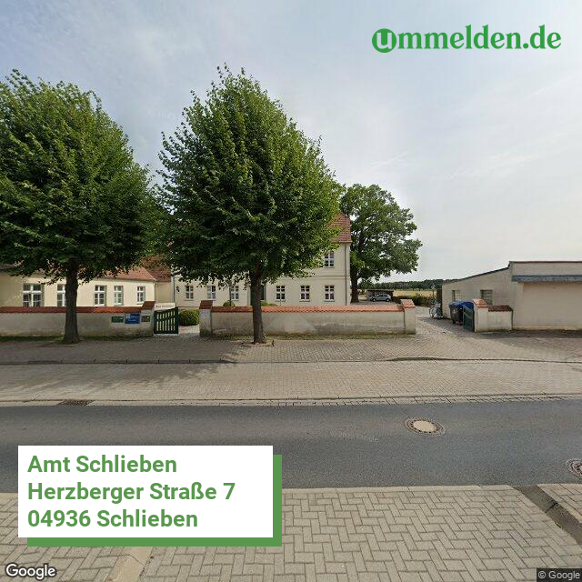 120625209 streetview amt Amt Schlieben