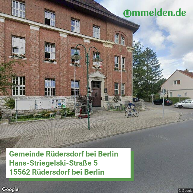 120640428428 streetview amt Ruedersdorf bei Berlin