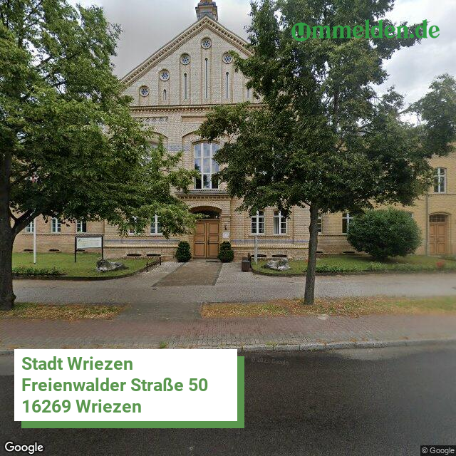 120640512512 streetview amt Wriezen Stadt