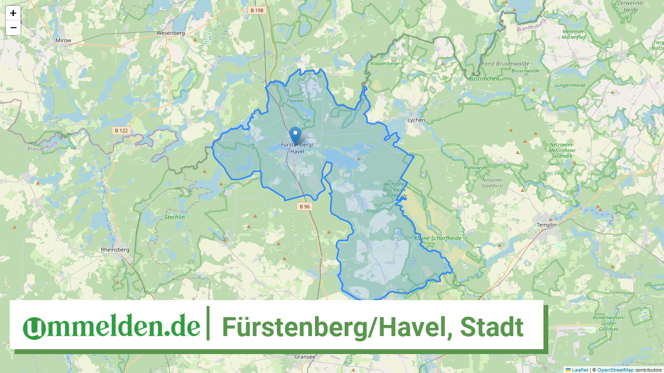 120650084084 Fuerstenberg Havel Stadt