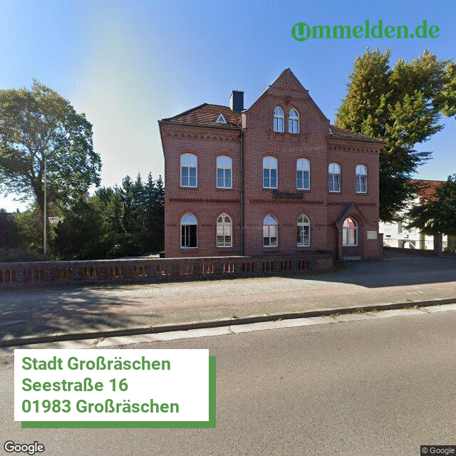 120660112112 streetview amt Grossraeschen Stadt