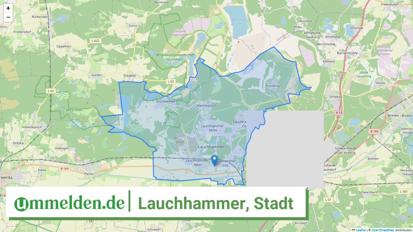 120660176176 Lauchhammer Stadt