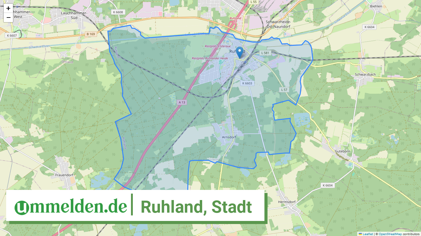 120665607272 Ruhland Stadt