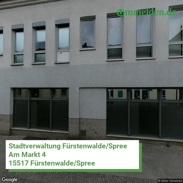 120670144144 streetview amt Fuerstenwalde Spree Stadt