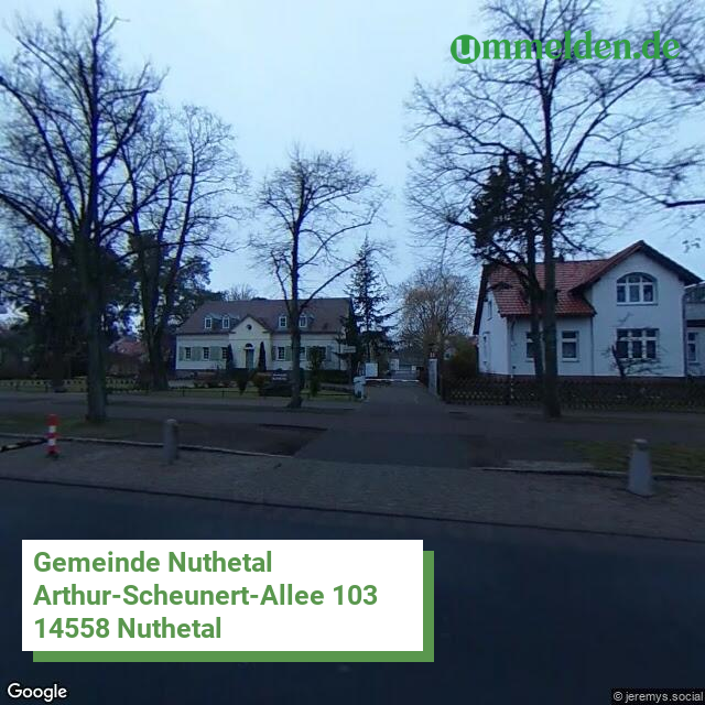 120690454454 streetview amt Nuthetal