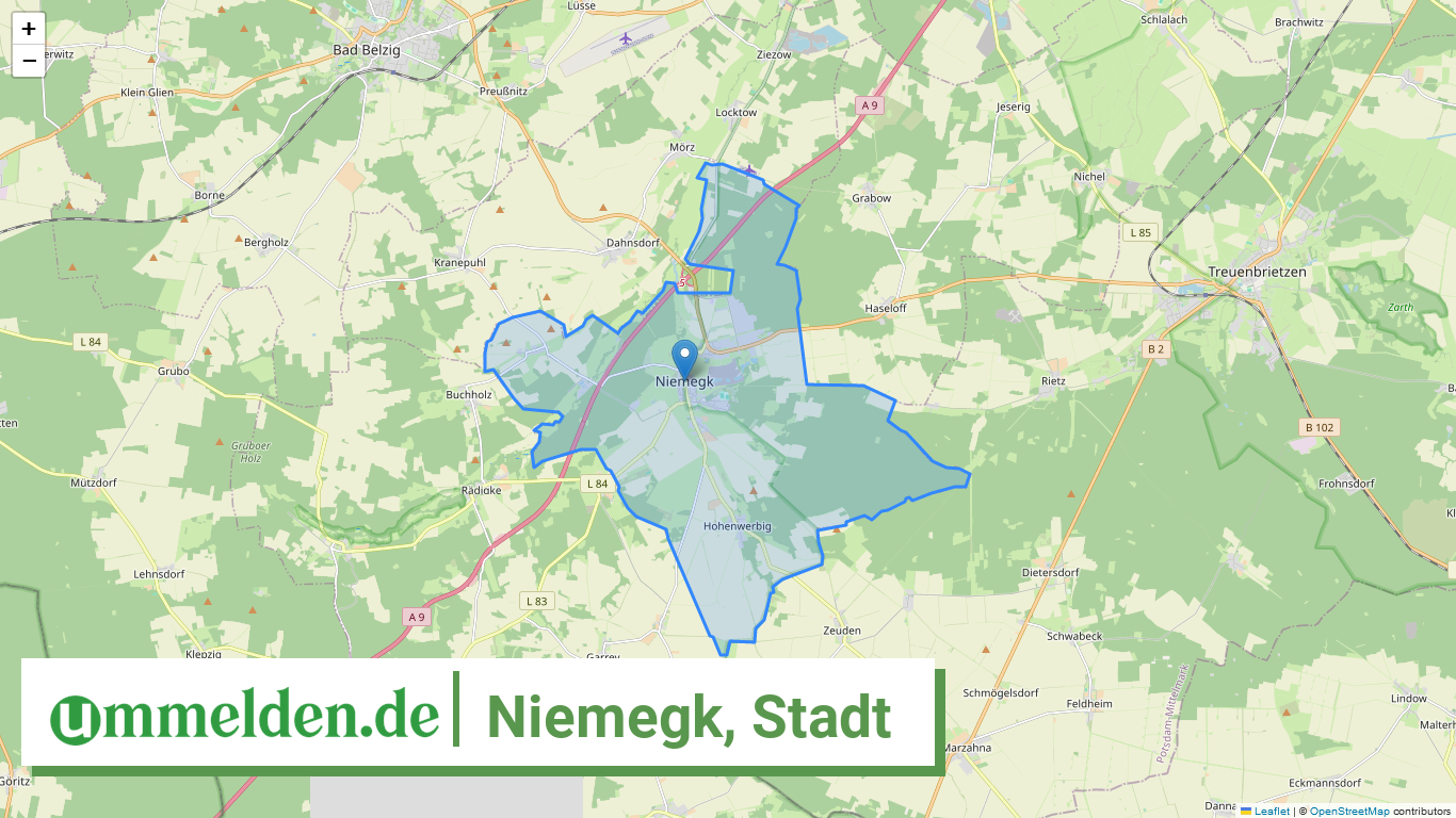 120695910448 Niemegk Stadt