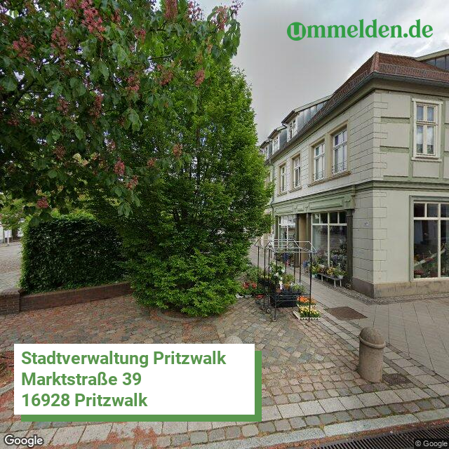 120700316316 streetview amt Pritzwalk Stadt