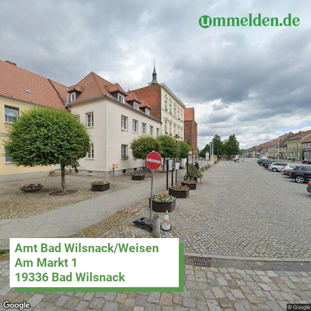 120705001 streetview amt Amt Bad Wilsnack Weisen