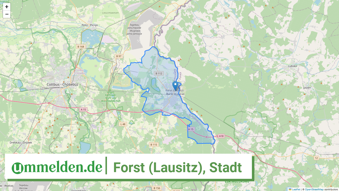 120710076076 Forst Lausitz Stadt