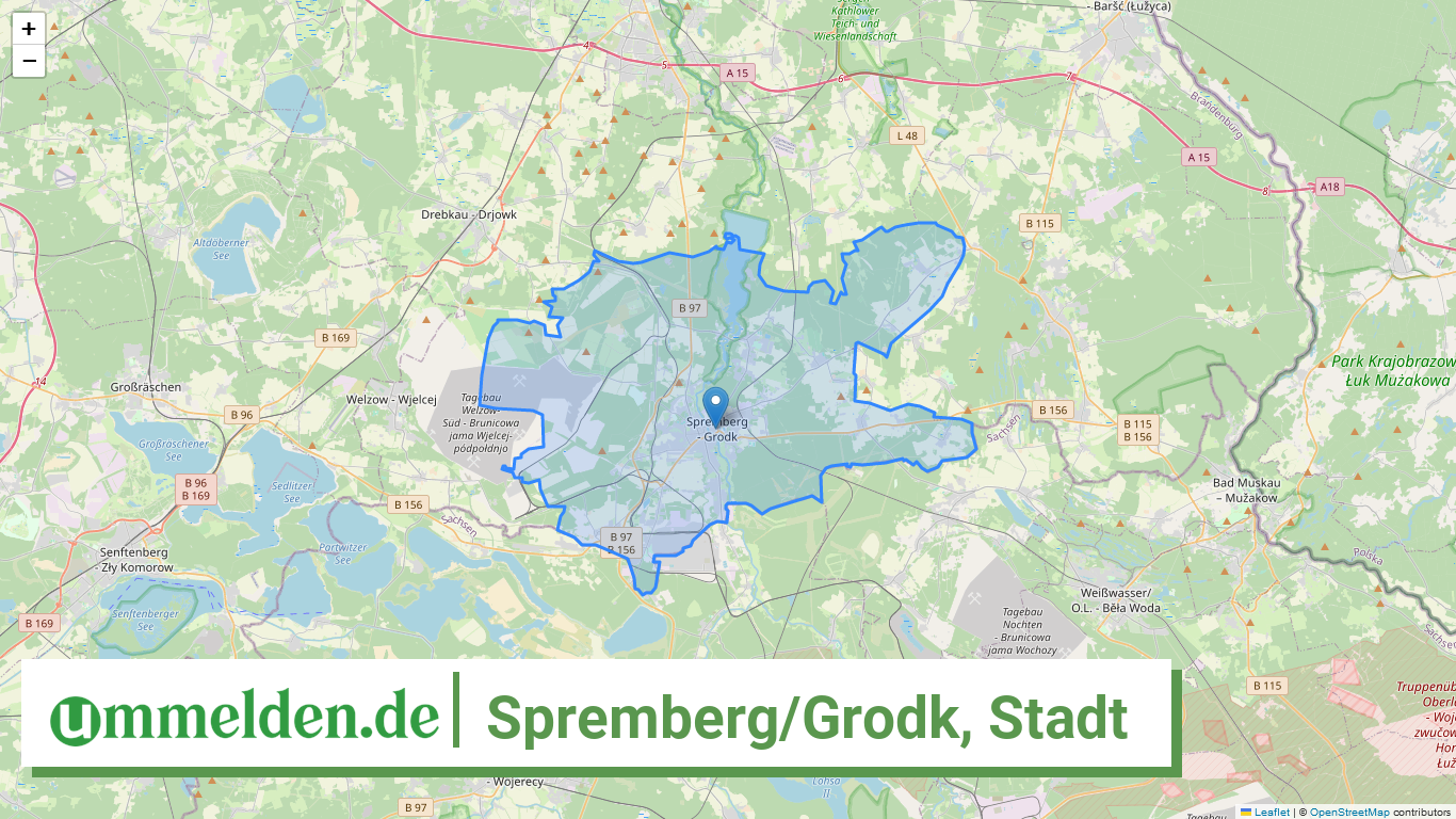 120710372372 Spremberg Grodk Stadt