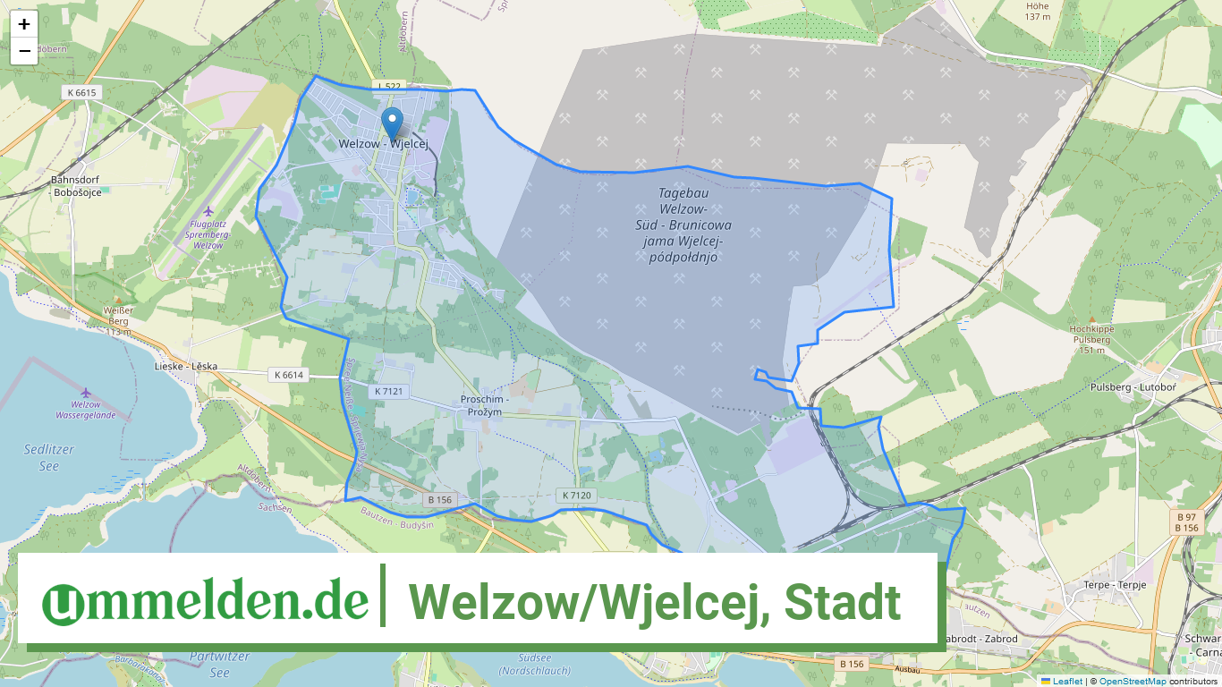 120710408408 Welzow Wjelcej Stadt