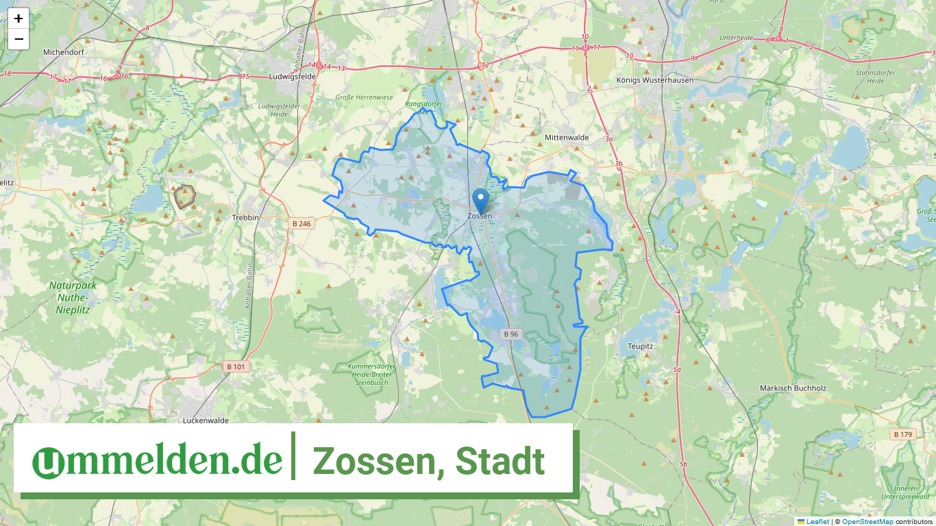 120720477477 Zossen Stadt