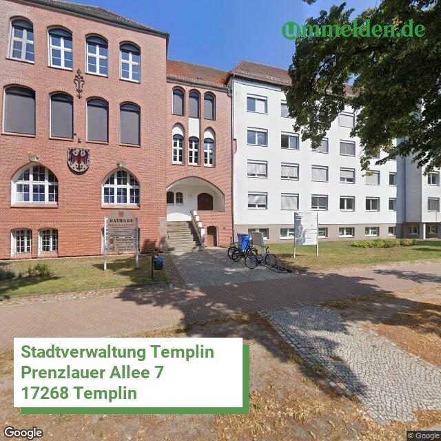 120730572572 streetview amt Templin Stadt