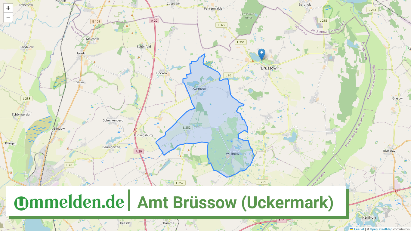 120735303 Amt Bruessow Uckermark