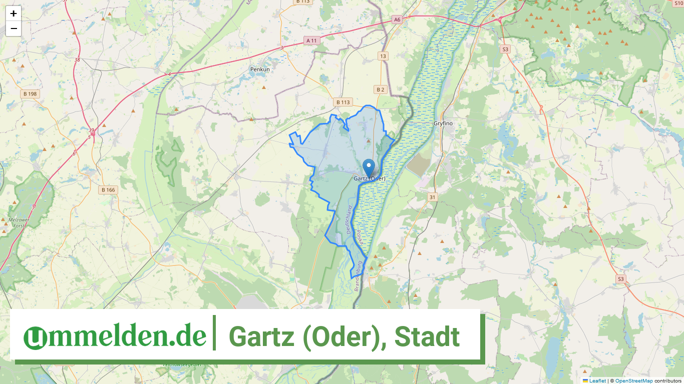 120735304189 Gartz Oder Stadt