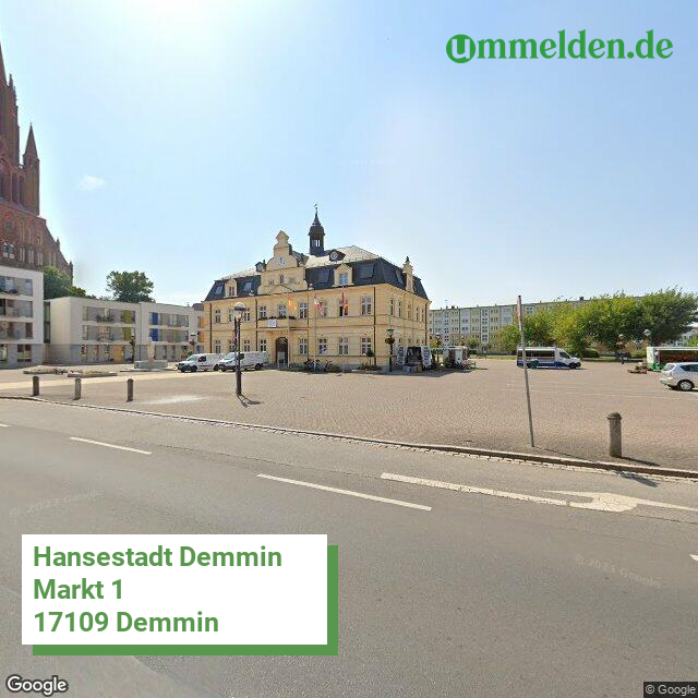 130710029029 streetview amt Demmin Hansestadt