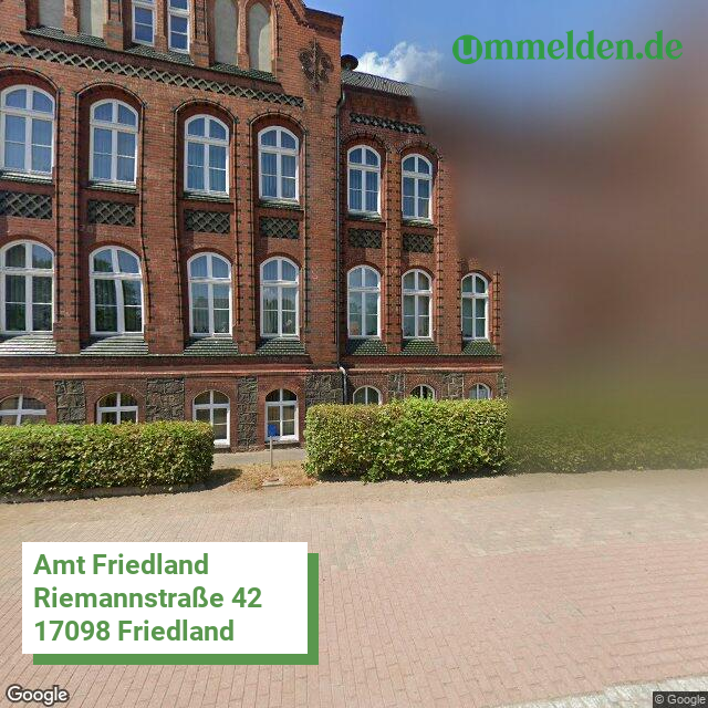 130715152 streetview amt Amt Friedland