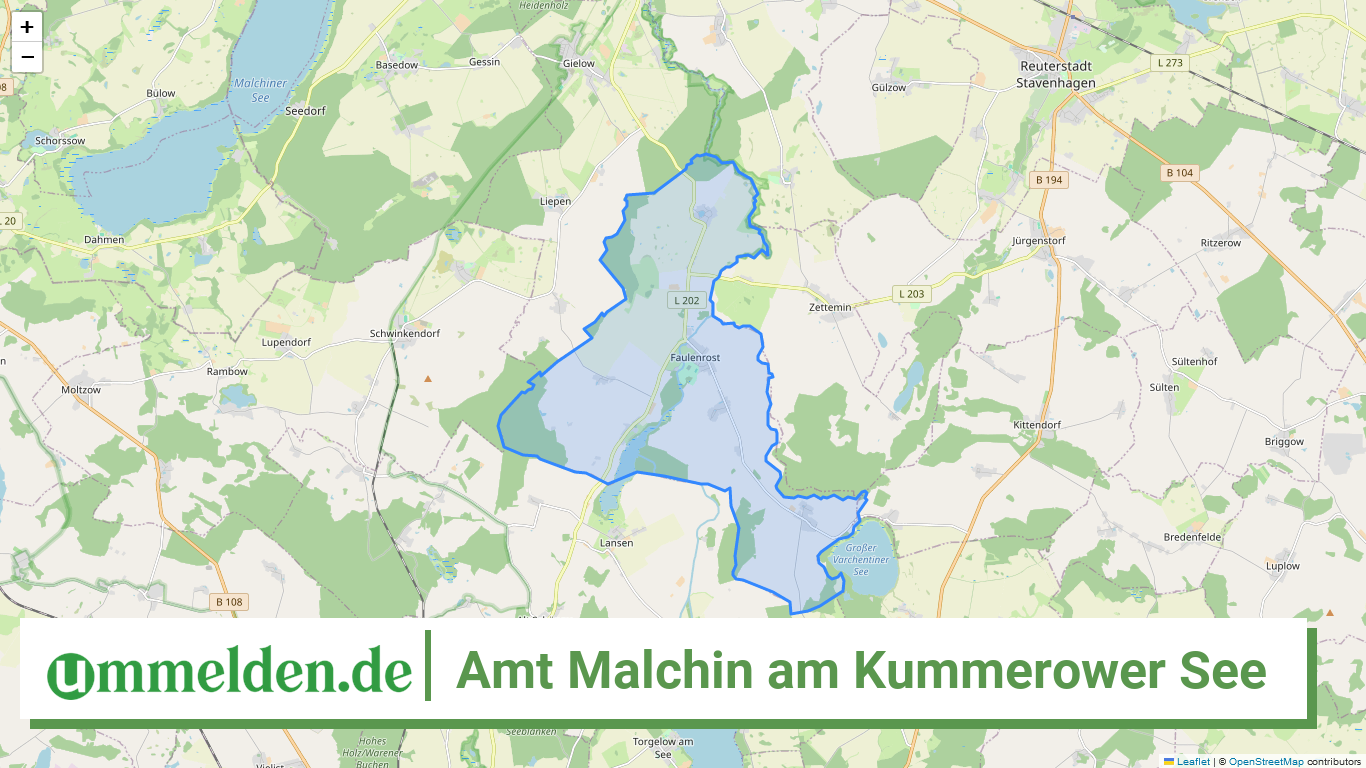 130715153 Amt Malchin am Kummerower See