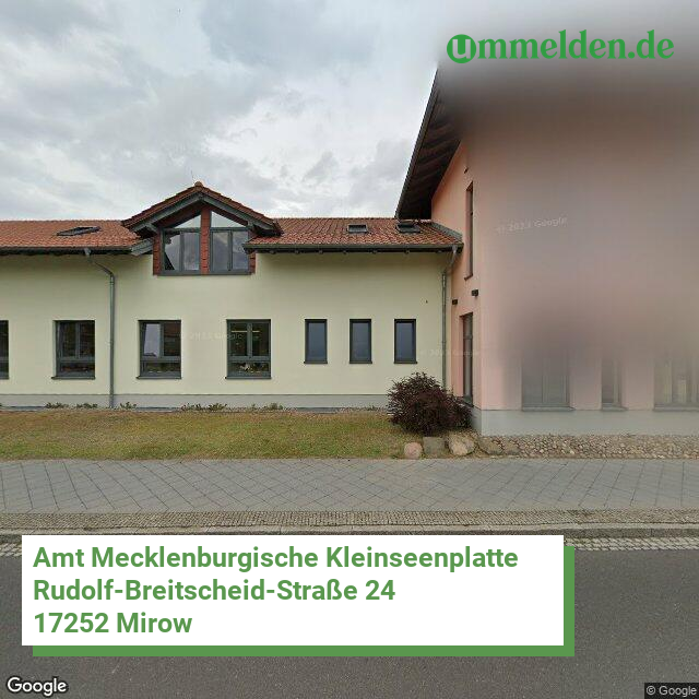 130715155 streetview amt Amt Mecklenburgische Kleinseenplatte