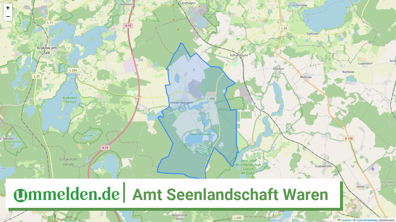 130715160 Amt Seenlandschaft Waren