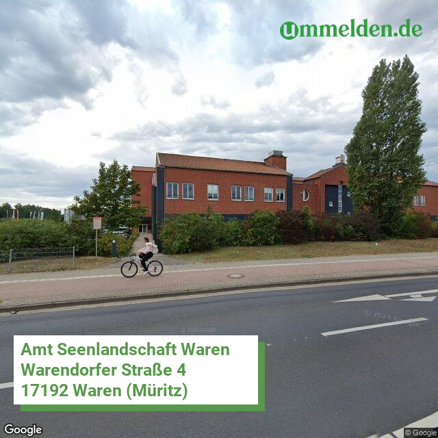 130715160 streetview amt Amt Seenlandschaft Waren