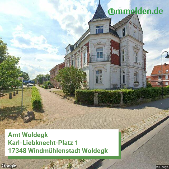 130715164 streetview amt Amt Woldegk