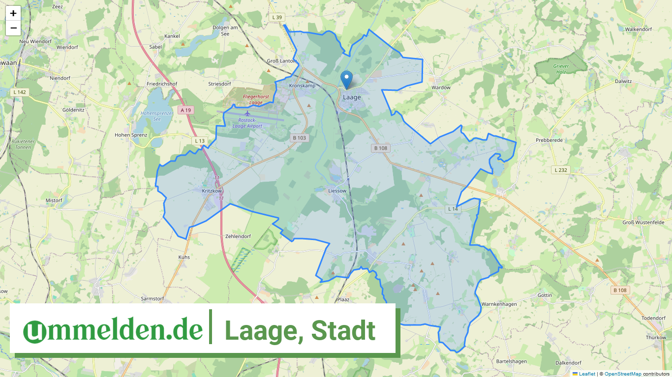 130725257062 Laage Stadt