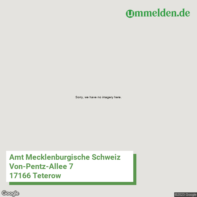 130725258 streetview amt Amt Mecklenburgische Schweiz