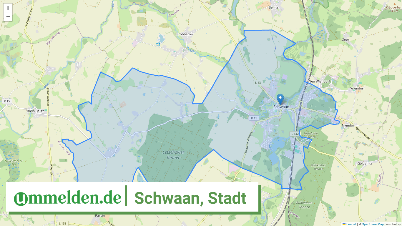 130725261095 Schwaan Stadt