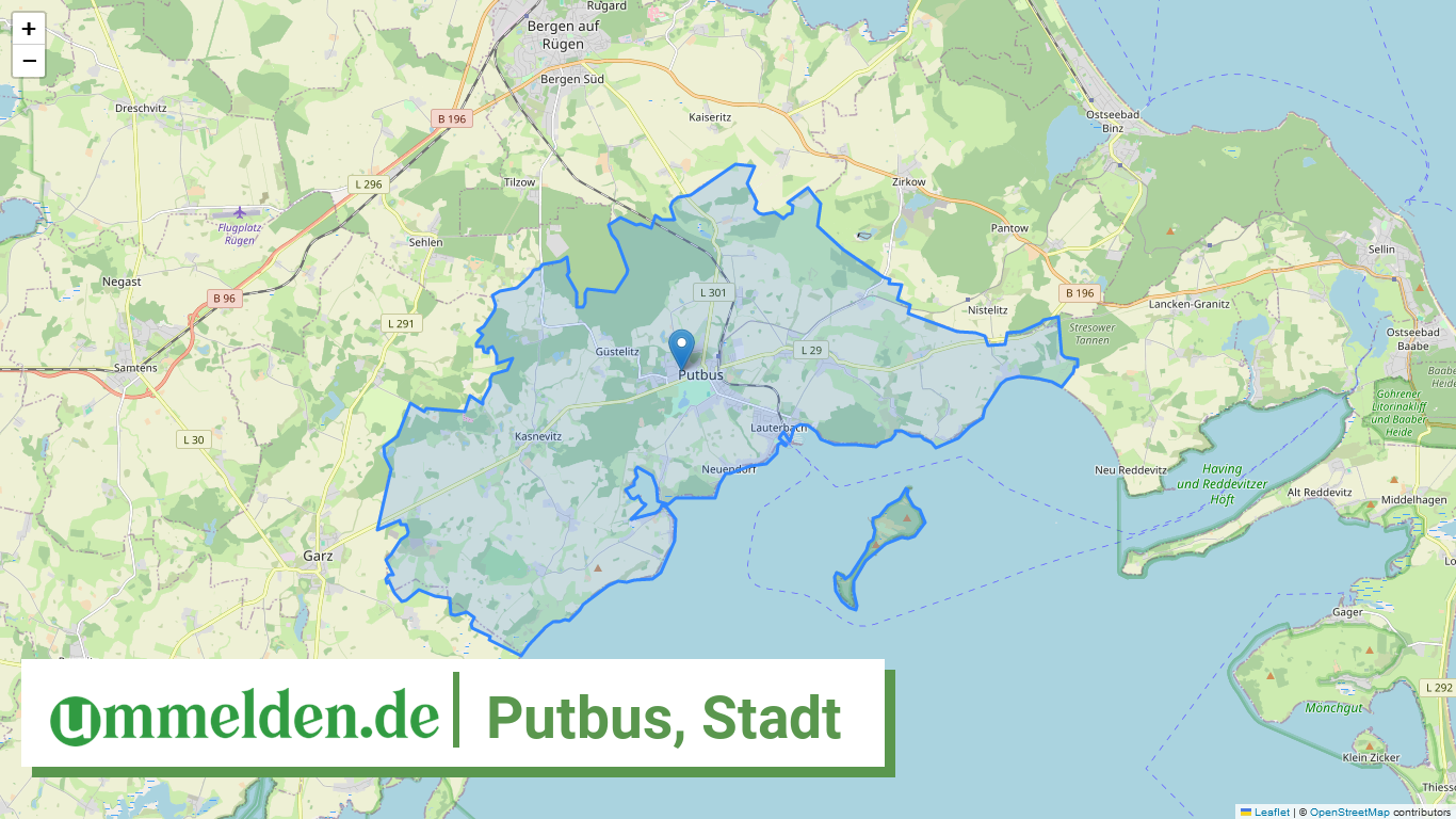 130730070070 Putbus Stadt