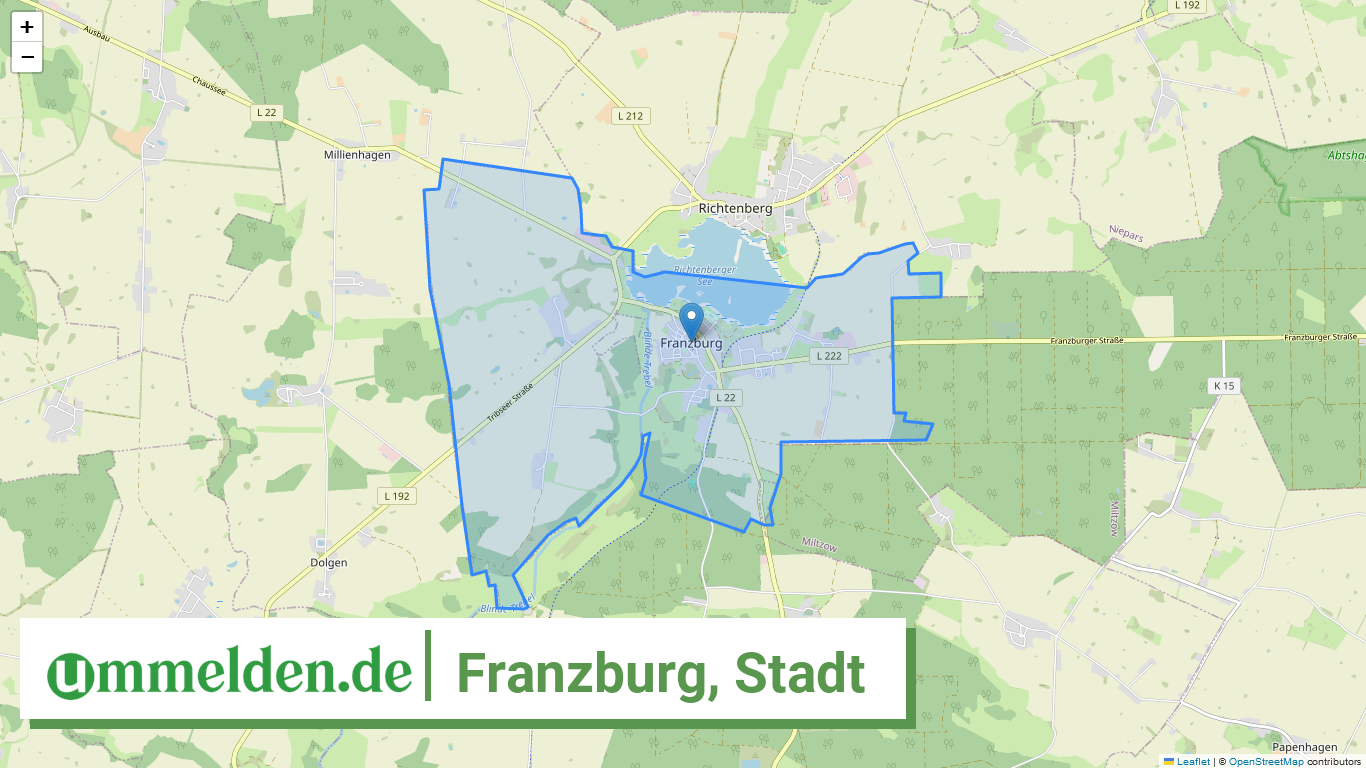 130735355024 Franzburg Stadt