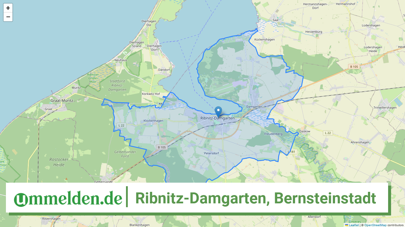 130735361075 Ribnitz Damgarten Bernsteinstadt