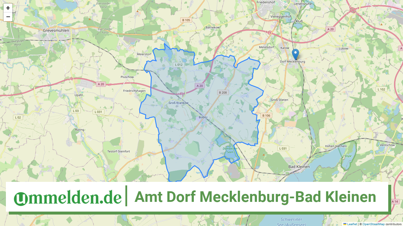 130745451 Amt Dorf Mecklenburg Bad Kleinen