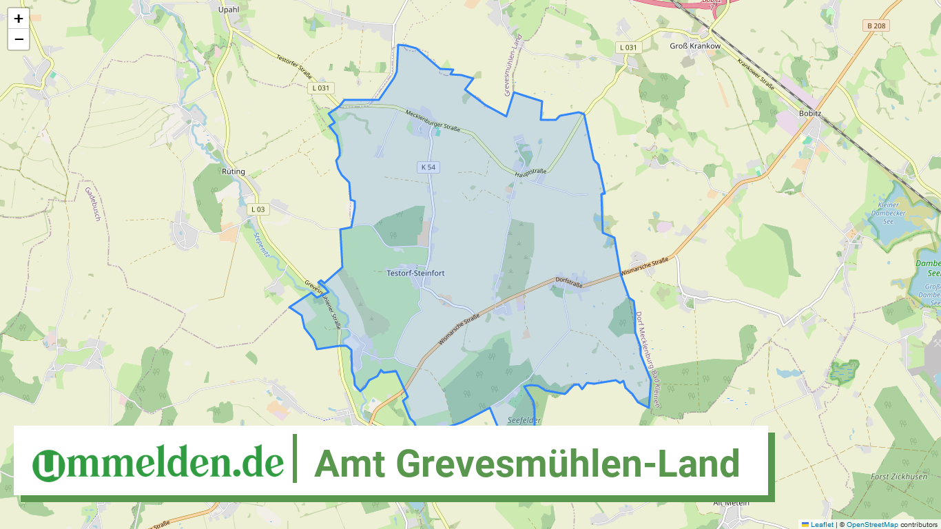 130745453 Amt Grevesmuehlen Land