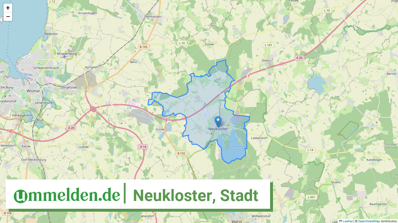 130745457057 Neukloster Stadt